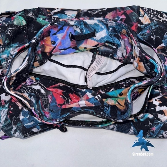 1061 lululemon Fast & Free Crop II *Nulux 19" - Size 4 - Color Crush Multi - Picture 15 of 15